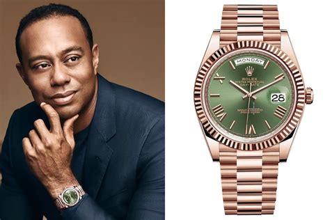 tiger woods Rolex